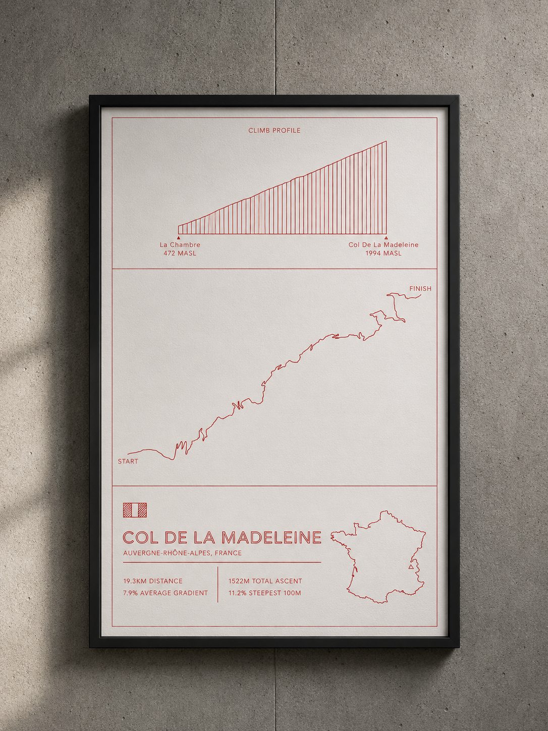 Col De La Madeleine Bike Climb