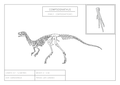 Compsognathus | Dinosaur Wall Art