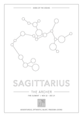 Sagittarius Constellation - Astrology Art