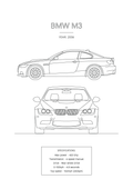 BMW M3 - Car Art