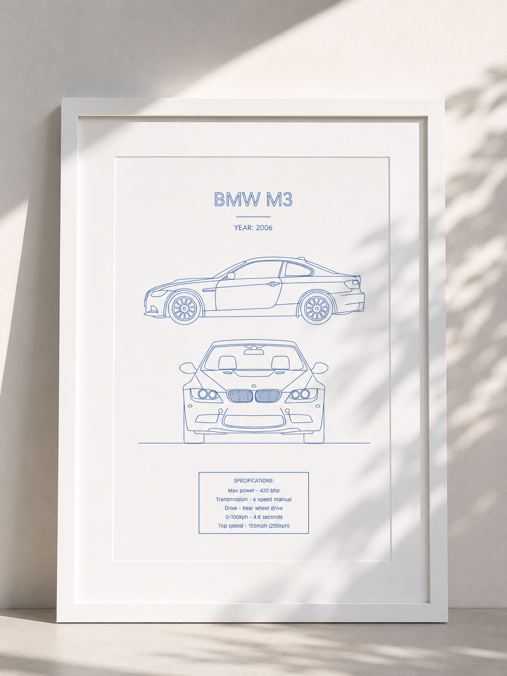 BMW M3 - Car Art