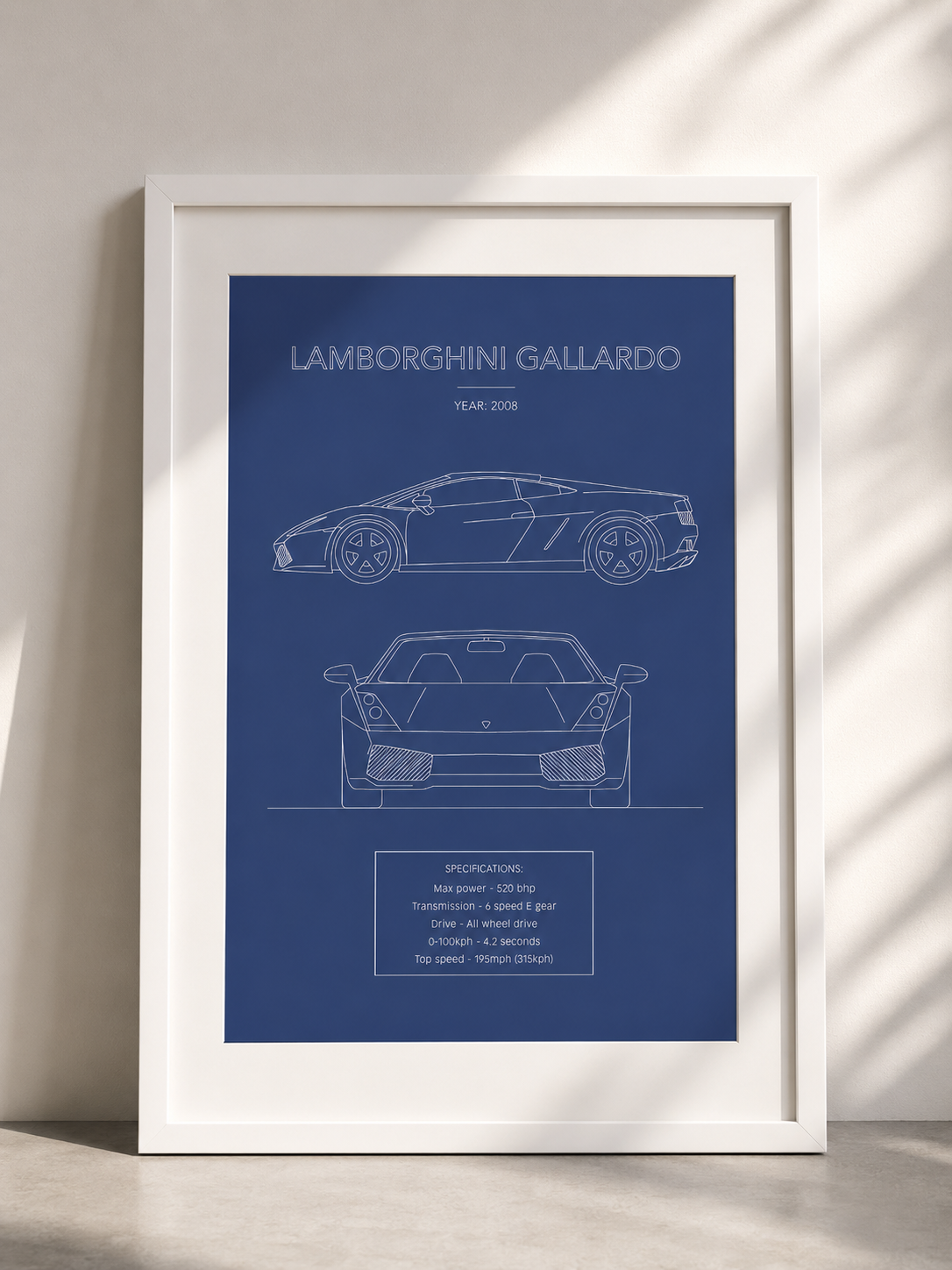 Lamborghini Gallardo - Car Art