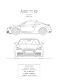 Audi TT RS - Car Art