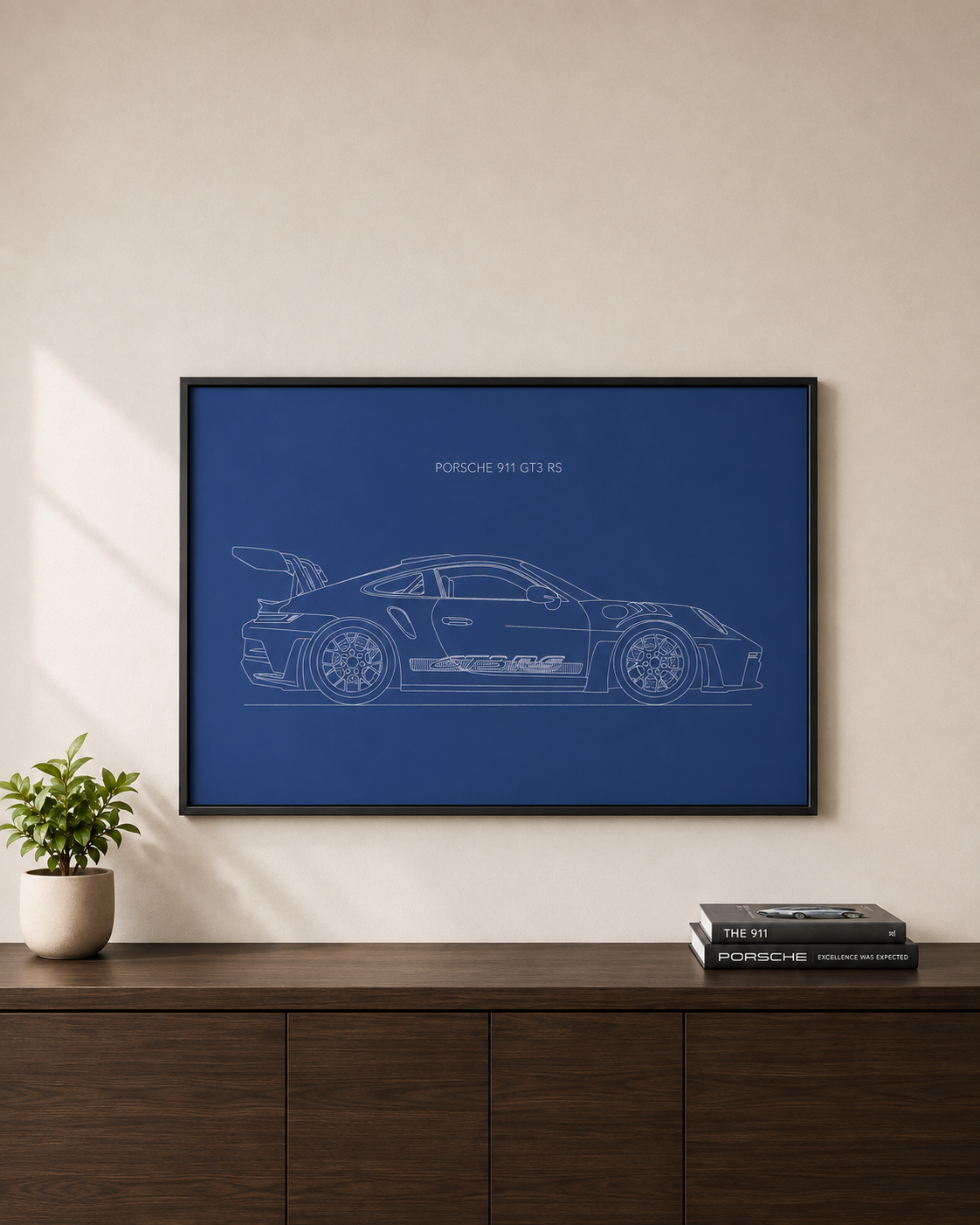 Porsche 911 GT3 RS - Car Art