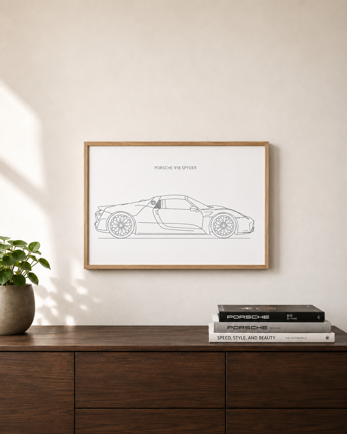 Porsche 918 Spyder - Car Art