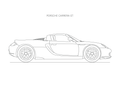 Porsche Carrera GT - Car Art