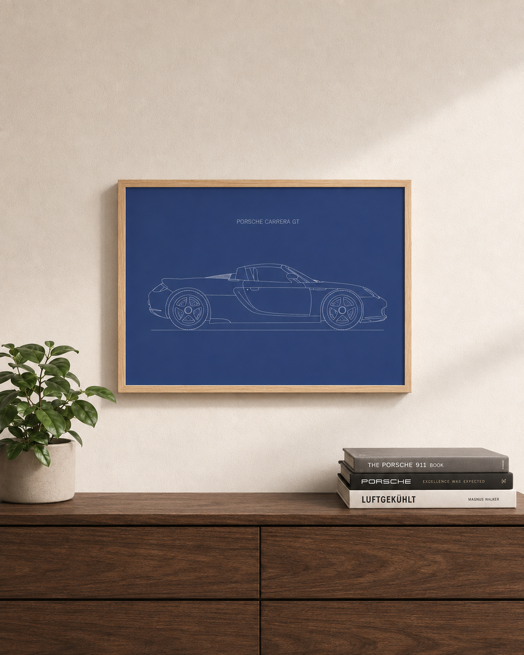 Porsche Carrera GT - Car Art