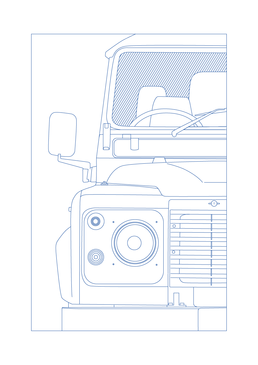 Land Rover Defender 2 - Car Art