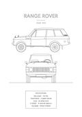 Range Rover - Car Art