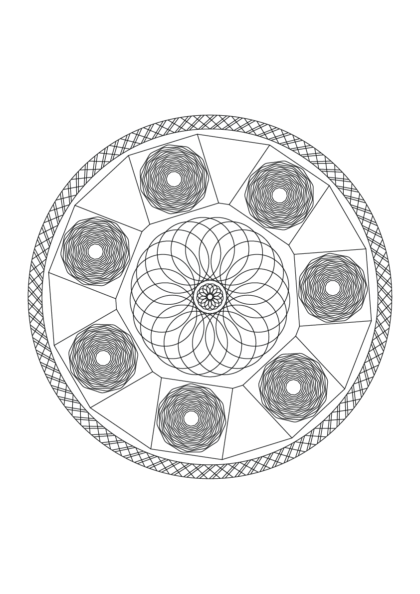 Harmony in bloom - Abstract Art