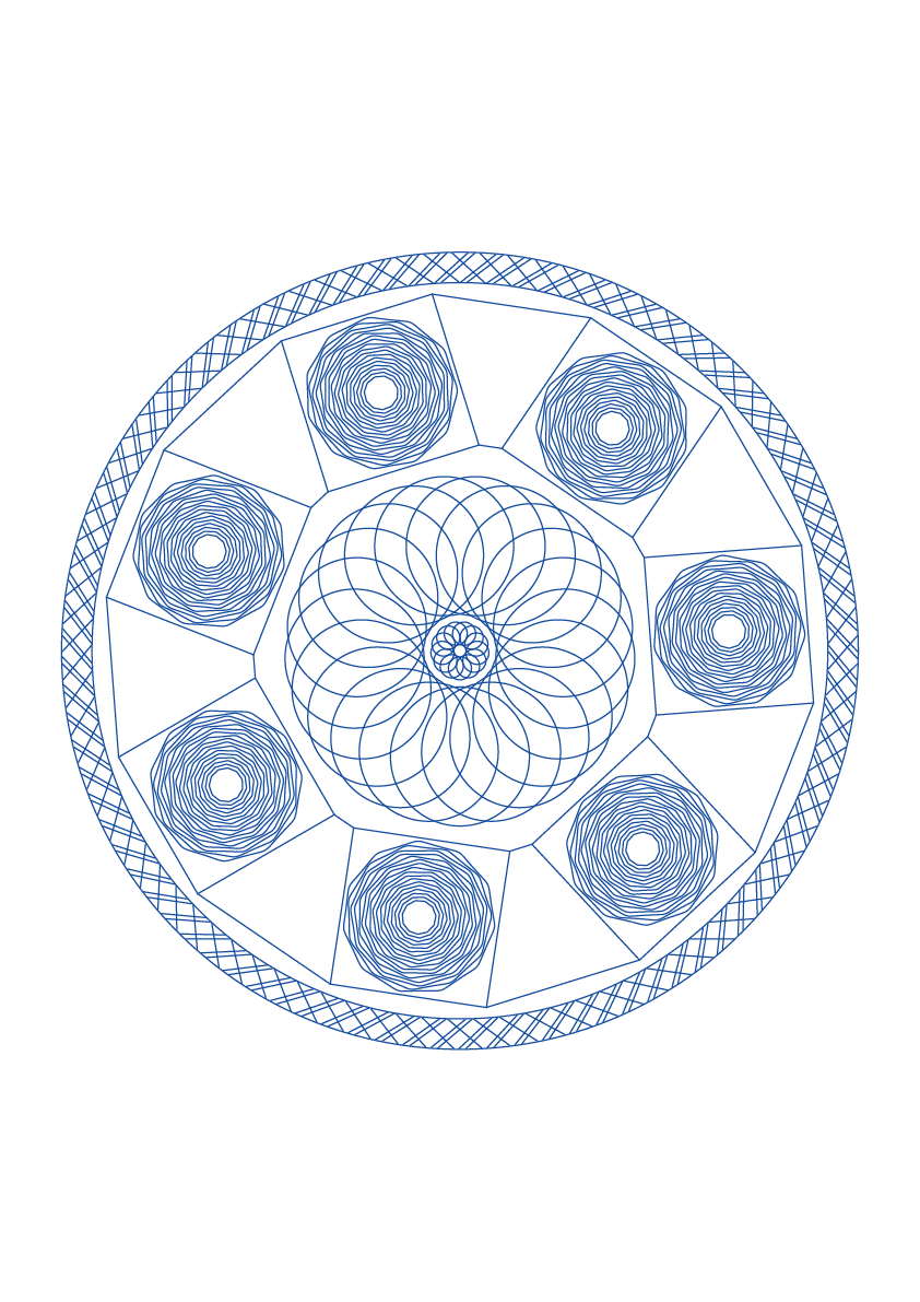 Harmony in bloom - Abstract Art