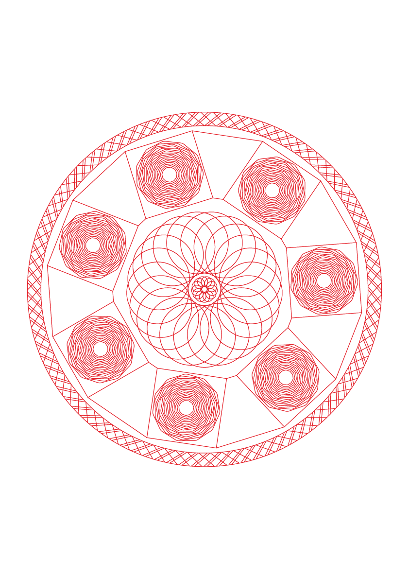 Harmony in bloom - Abstract Art
