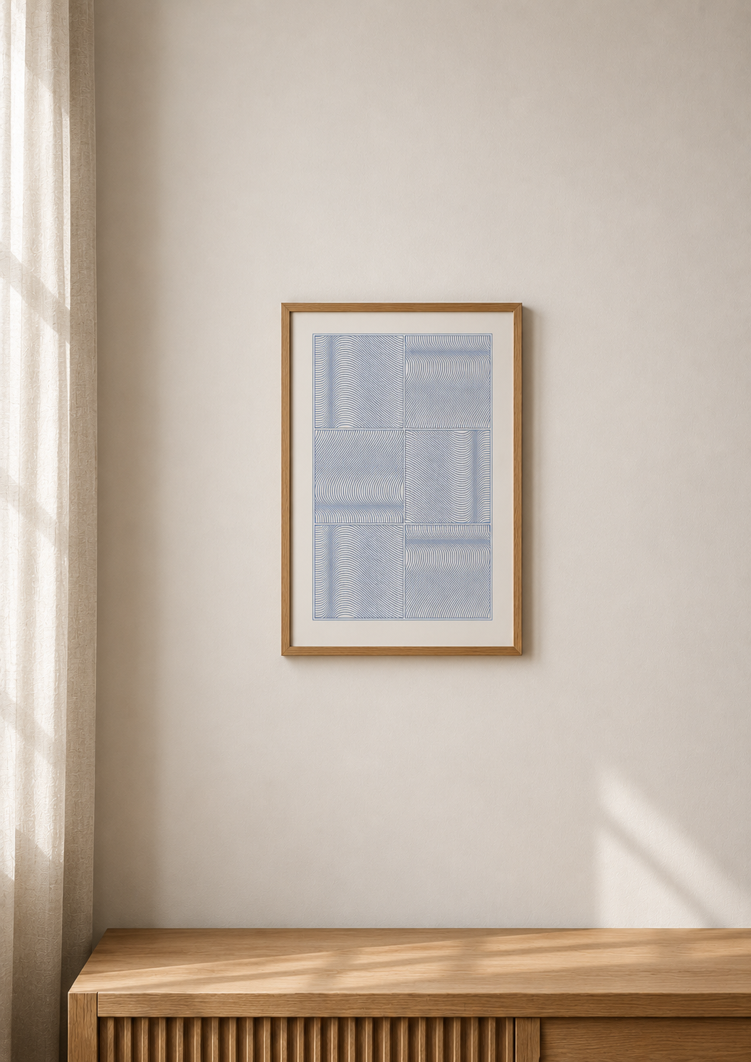 Between waves - Abstract Art