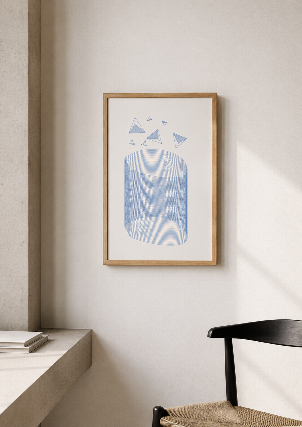 Pyramidal flow - Abstract Art