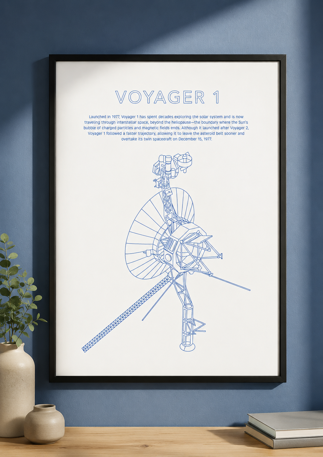 Voyager 1 - Space Art