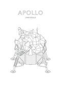 Apollo Lunar Module - Space Art