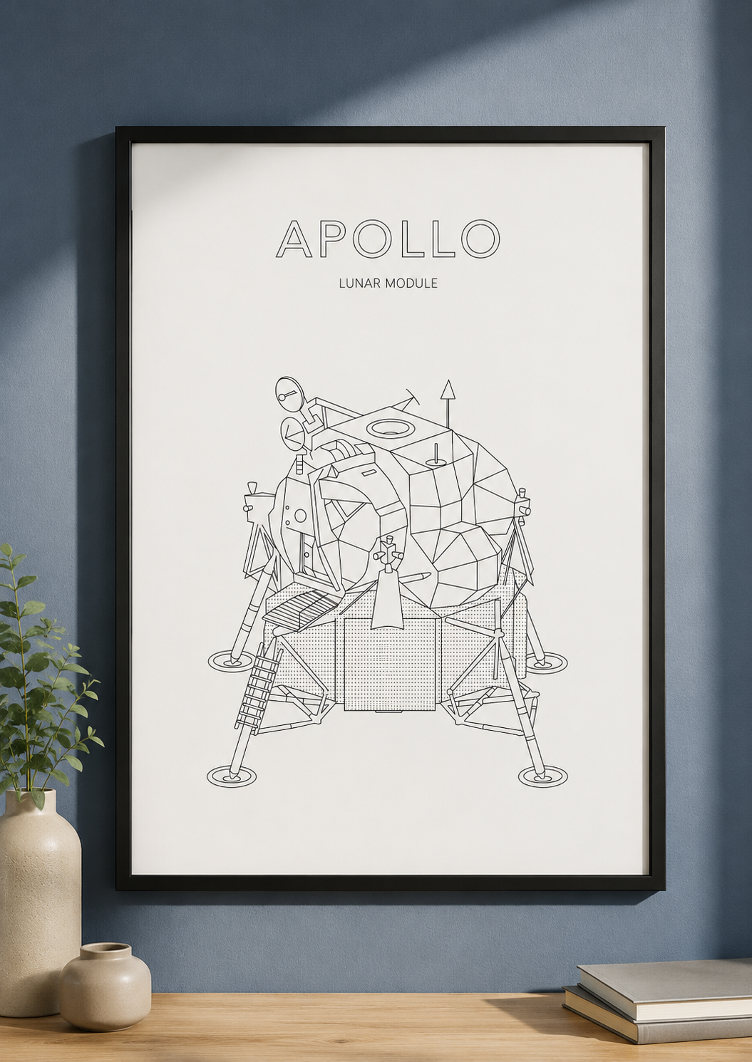 Apollo Lunar Module - Space Art
