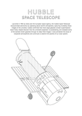 Hubble Telescope - Space Art