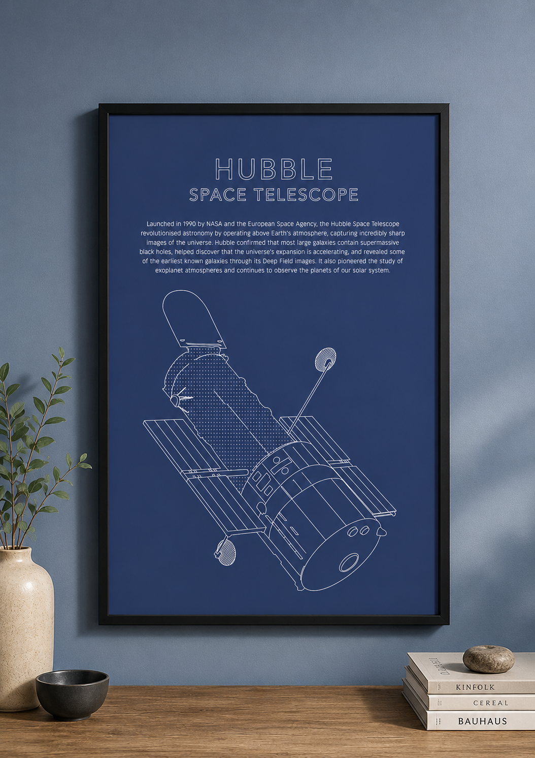 Hubble Telescope - Space Art