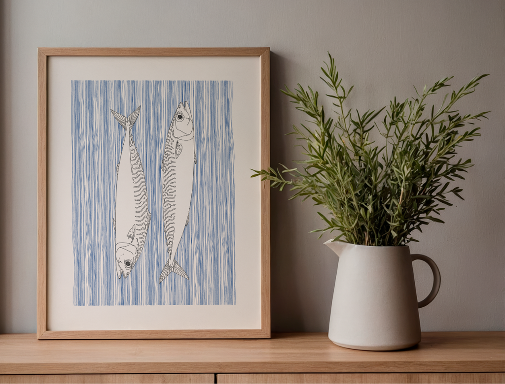 Mackerel Wall Art | Sea Creatures