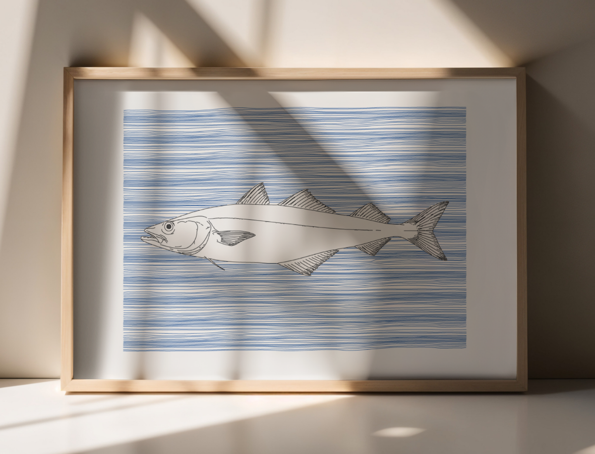 Pollock Wall Art | Sea Creatures