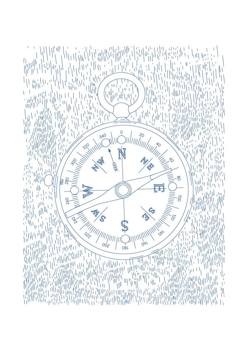 Compass - The Great Outdoors Art
