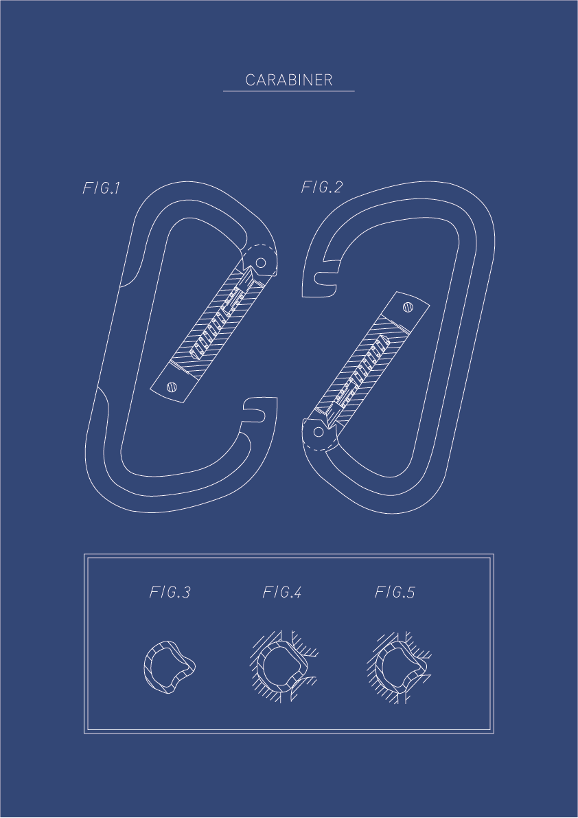 Carabiner Design - The Great Outdoors Art