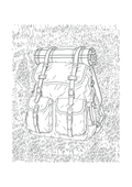 Rucksack - The Great Outdoors Art