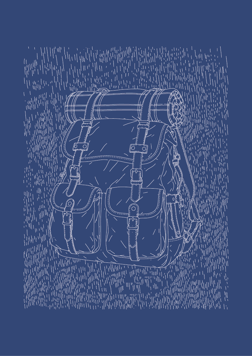 Rucksack - The Great Outdoors Art