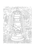 Lantern - The Great Outdoors Art