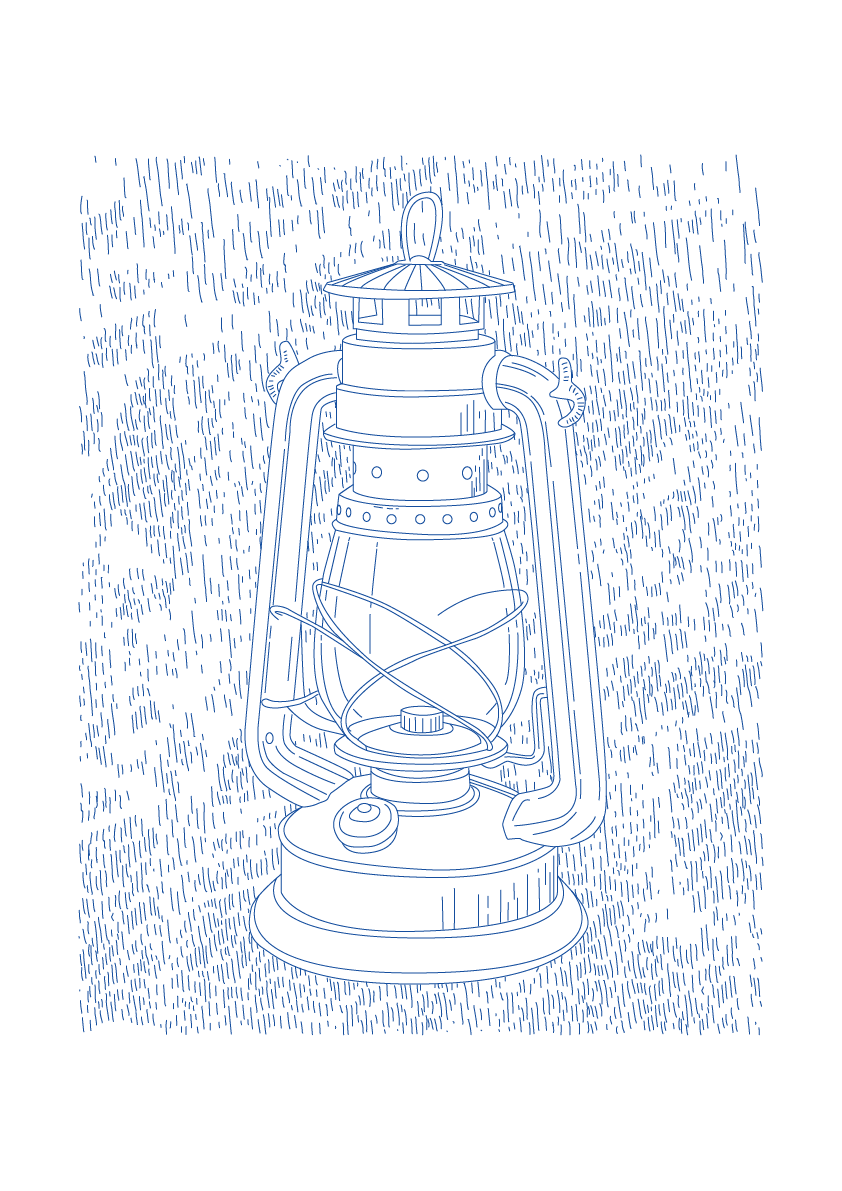 Lantern - The Great Outdoors Art