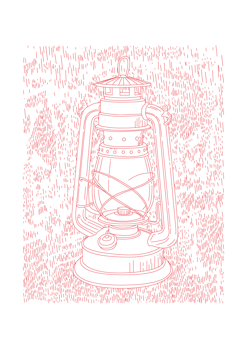Lantern - The Great Outdoors Art