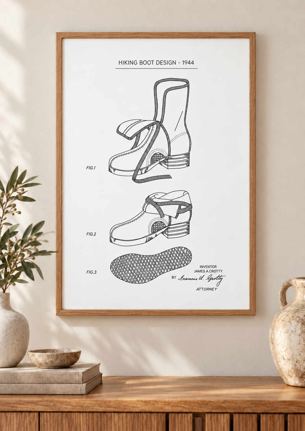 Hiking Boot Design - The Great Outdoors Art