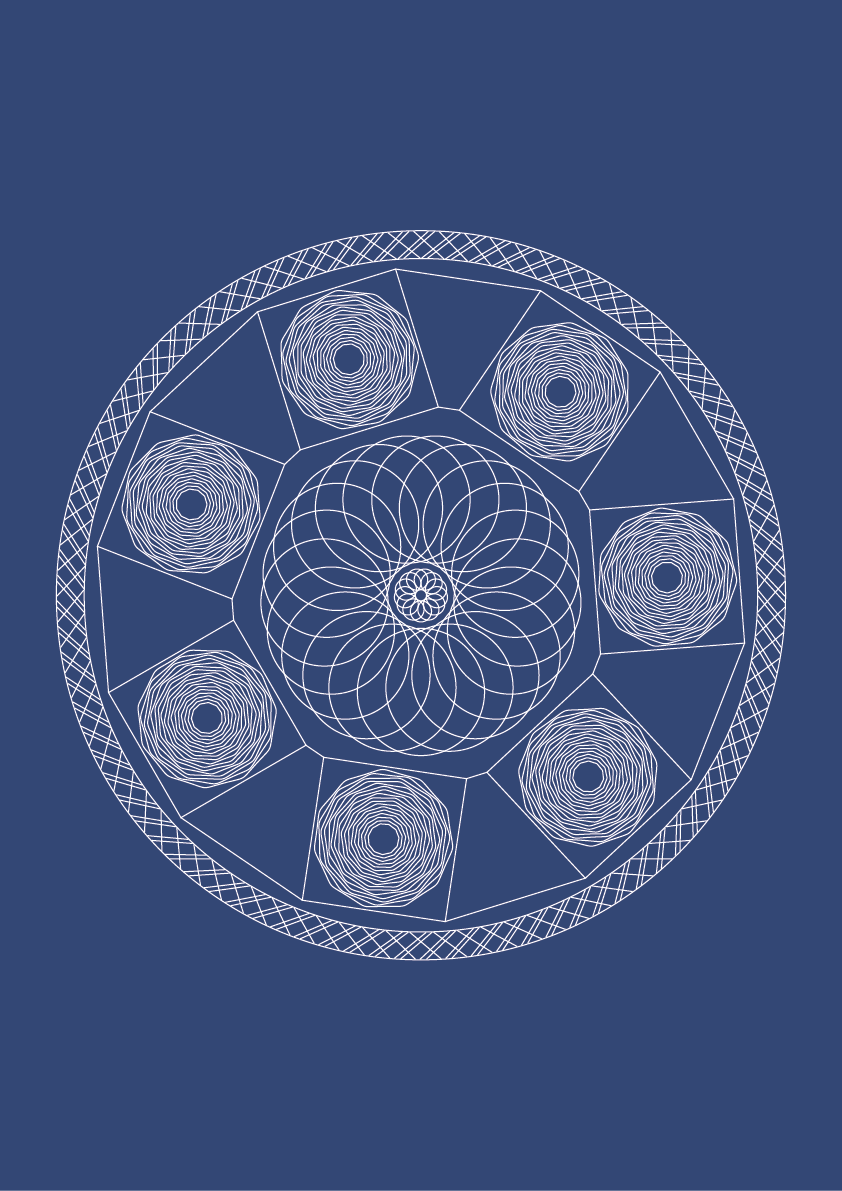 Harmony in bloom - Abstract Art