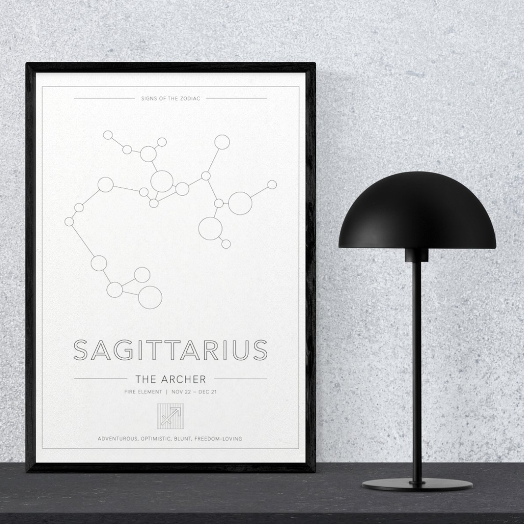 Sagittarius Constellation - Astrology Art