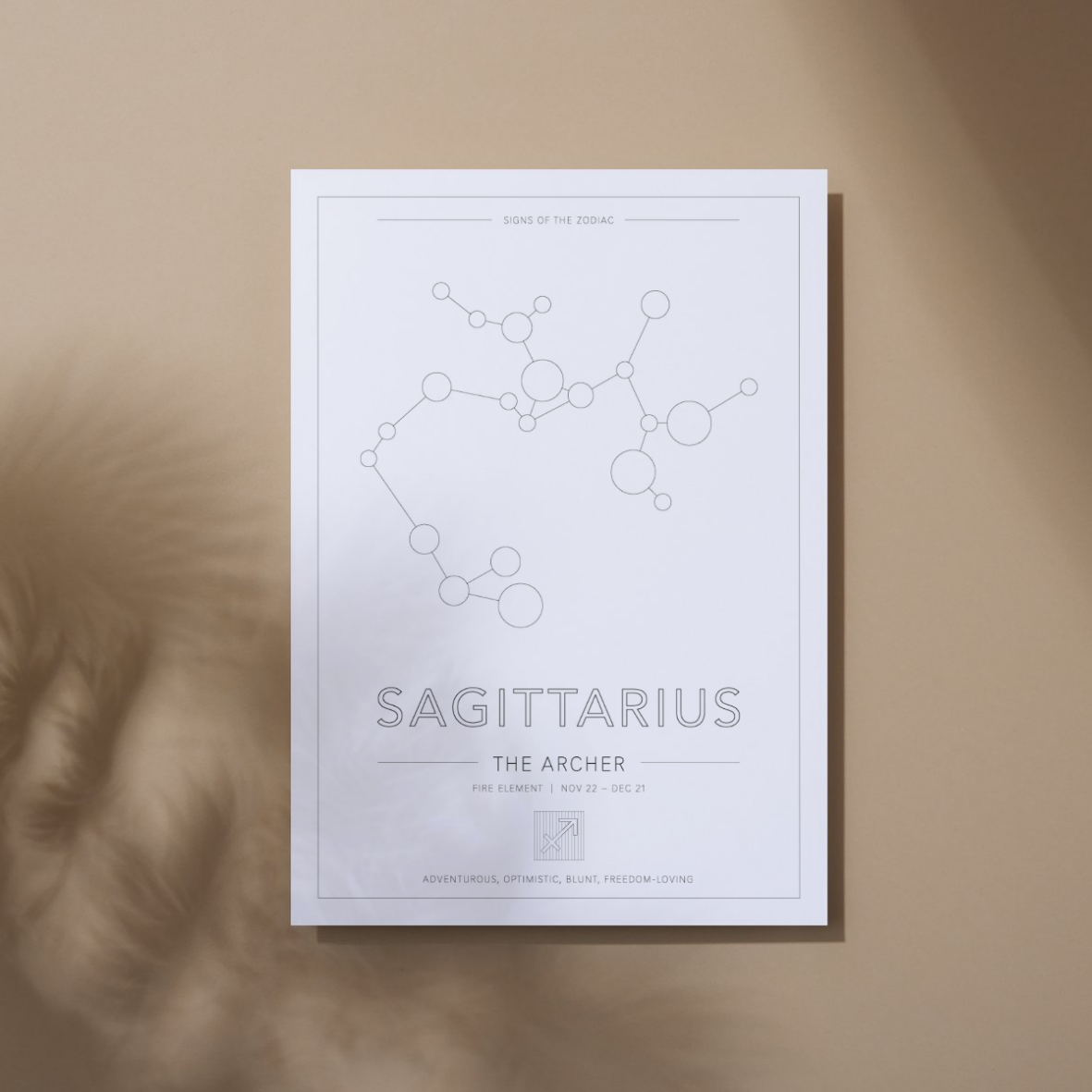 Sagittarius Constellation - Astrology Art