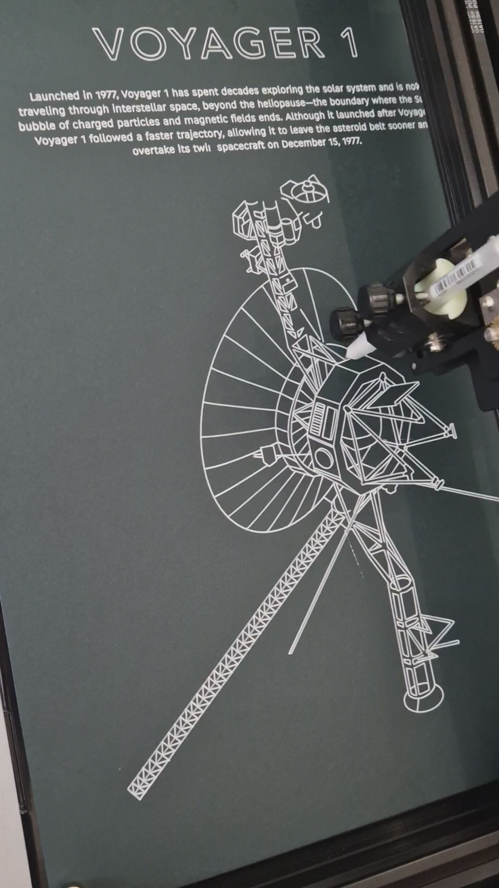 Voyager 1 - Space Art